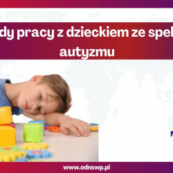 Szkolenie online: Metody pracy z dzieckiem ze spektrum autyzmu