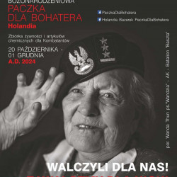 Rusza XIV edycja akcji „Paczka dla Bohatera” – świąteczna zbiórka na rzecz polskich kombatantów